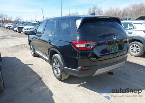 2023 Honda Pilot Awd Ex-L 7 Passenger из США, поврежденный, VIN 5FNYG1H58PB013515